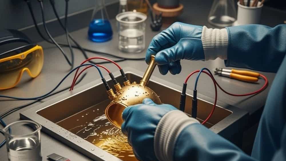 آبکاری آبگینه، خدمات آبکاری برنج در اصفهان